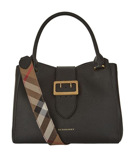 burberry small black tote|burberry large belt tote bag.